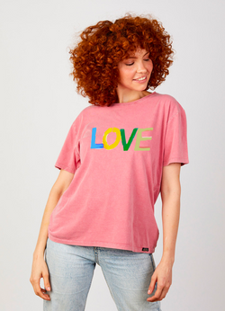 POLERA MUJER LOVE PAINT