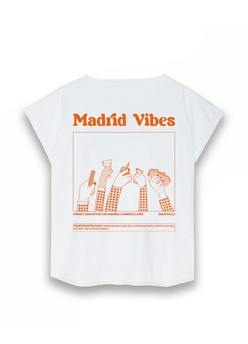 POLERA  MUJER MADRID VIBES