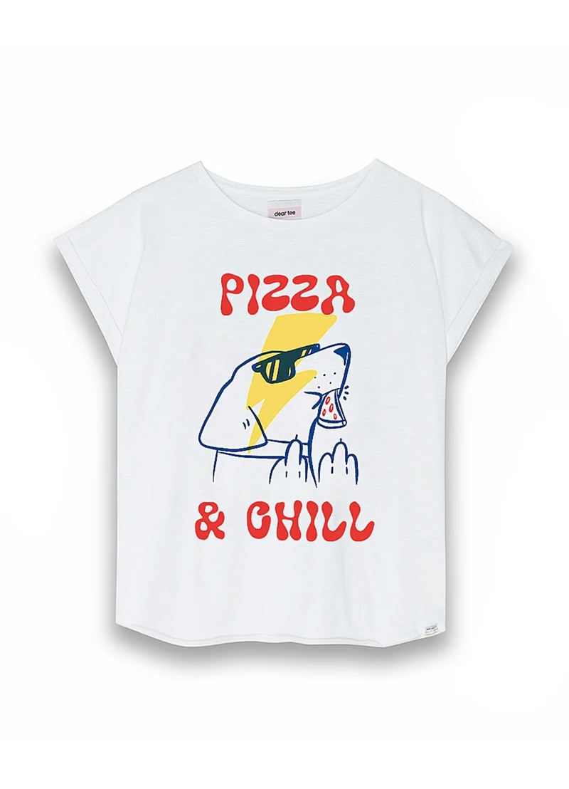 POLERA  MUJER PIZZA