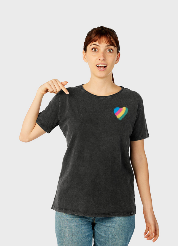 POLERA MUJER AMOR CORAZÓN