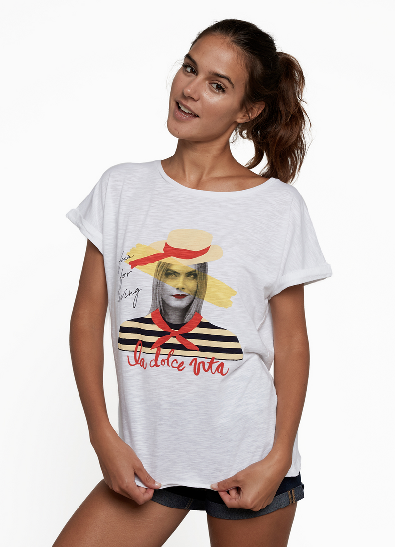 POLERA MUJER DOLCE VITA