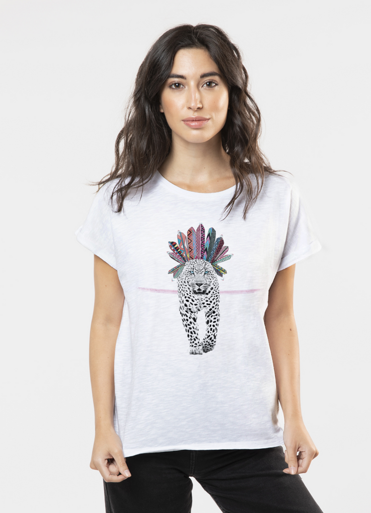 POLERA MUJER TIGRE AZTECA – Dear Tee